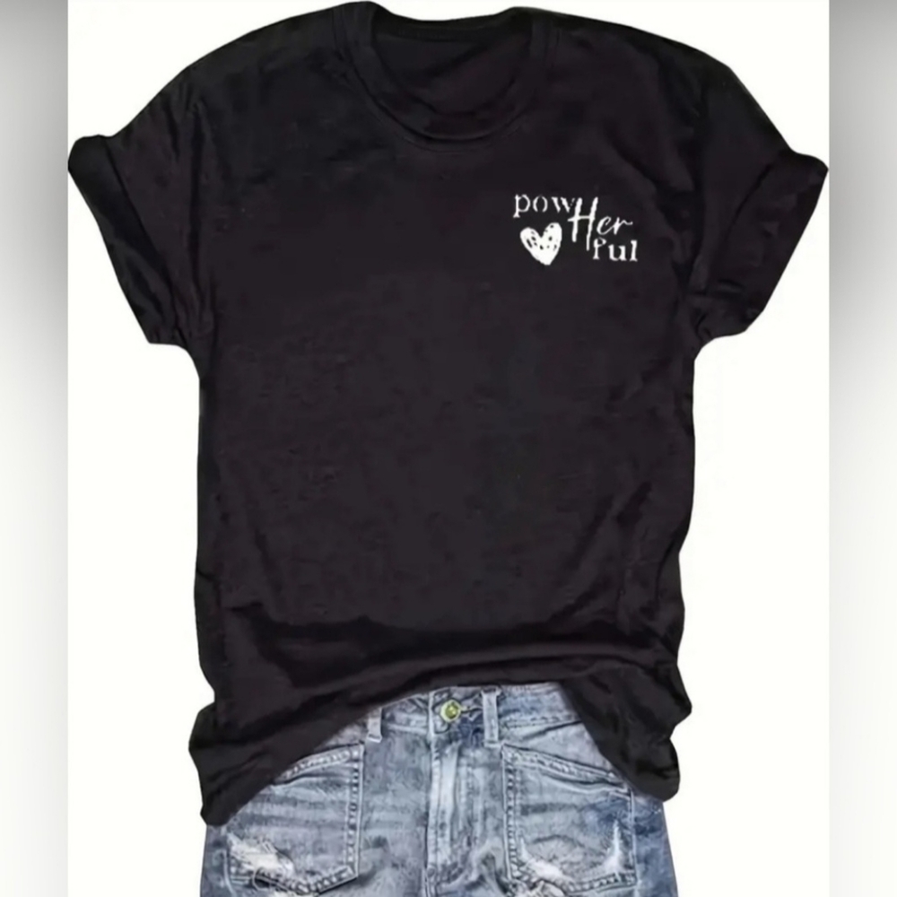PowHerful Printed T-shirt